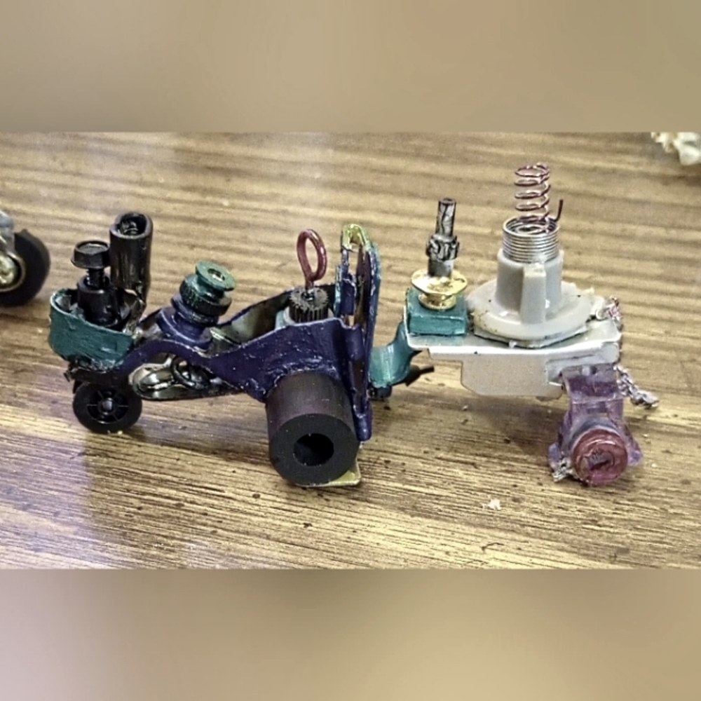 Handmade tractor with trailers